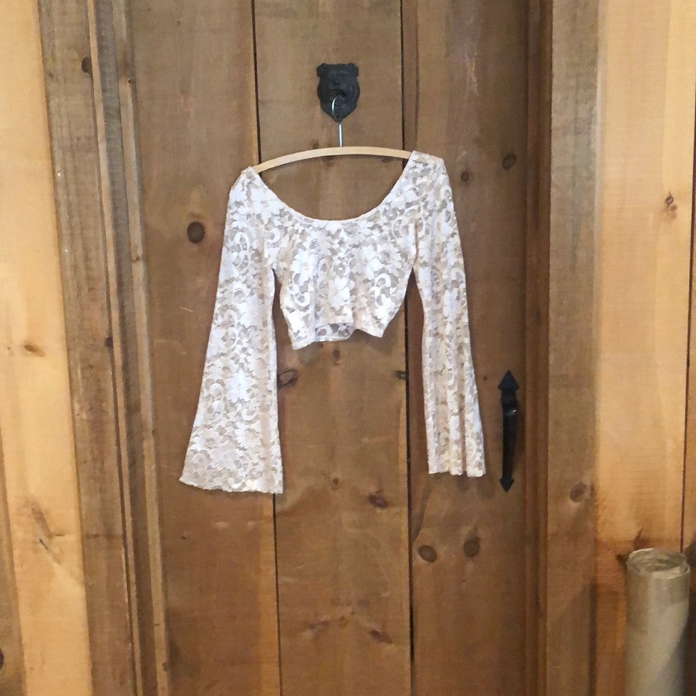 Black Milk Amelia Blush Crop